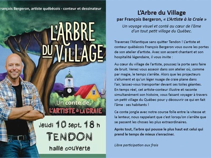 Spectacle conteur "l'arbre du village"