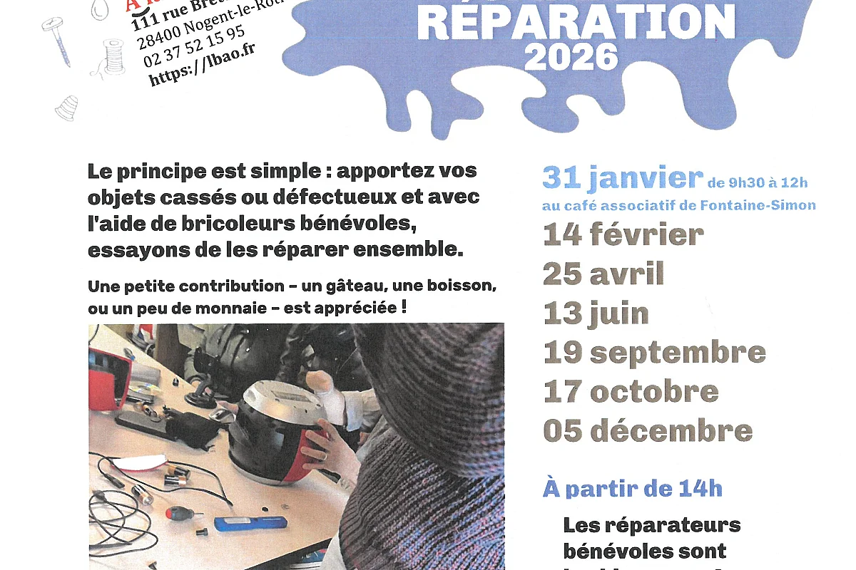 RDV récup - Café Réparation
