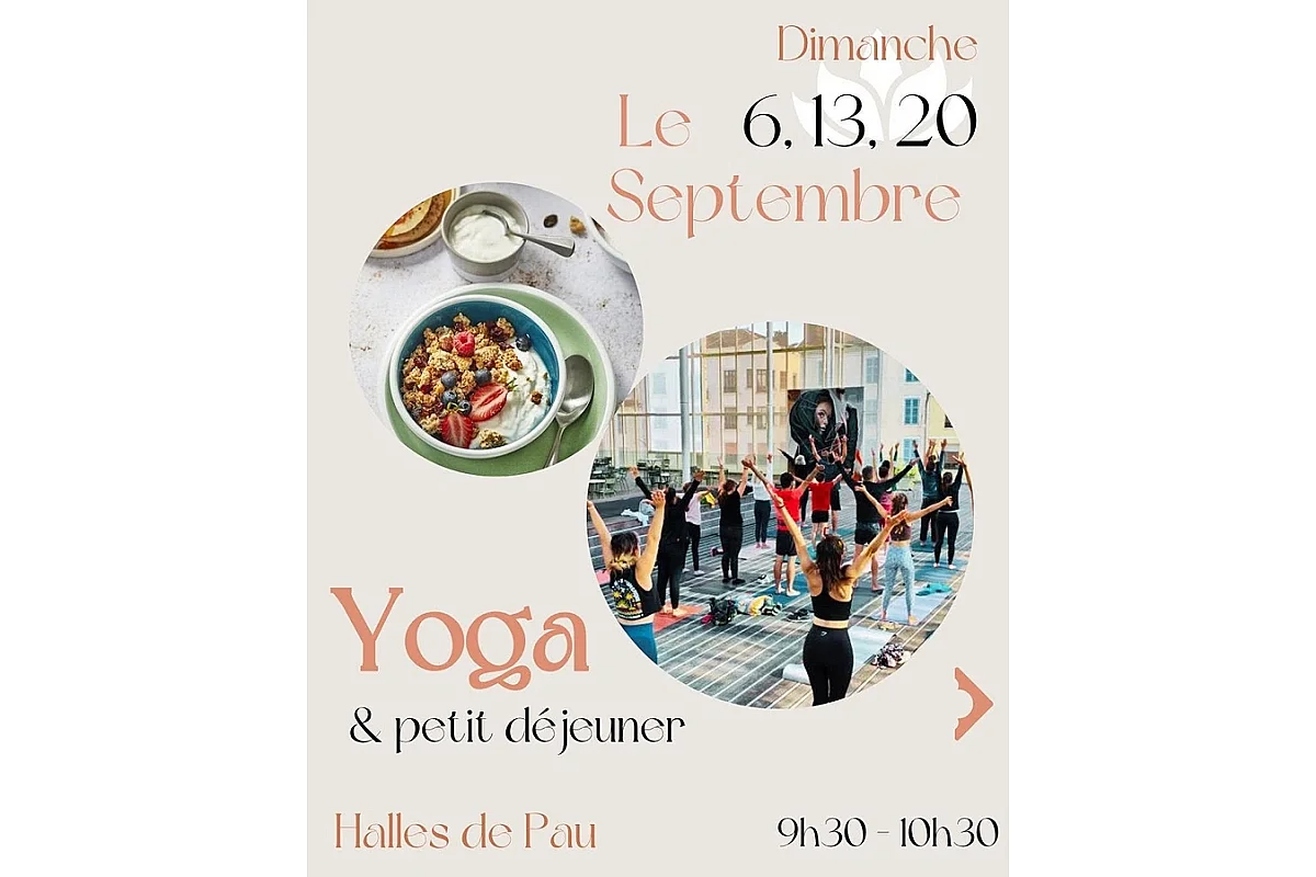 Halles de Pau - Yoga: les matinales bien-être