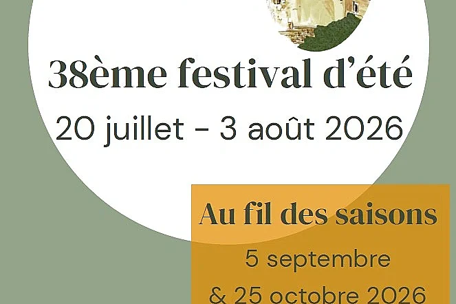38ème Festival Musique en Périgord - Jeunes prodiges