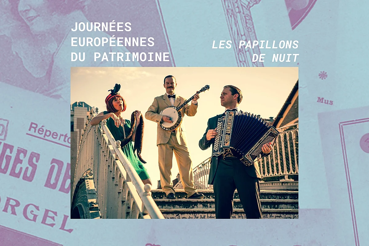 Cité de l'accordéon et du patrimoine / Journée du patrimoine : Concert : Les Papillons de Nuit