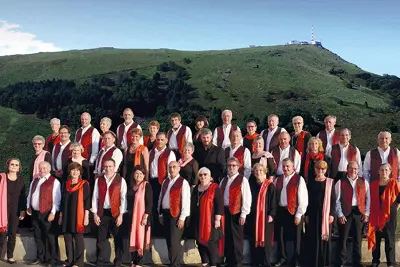 Concert de chants basques : choeur mixte Larrun Kanta