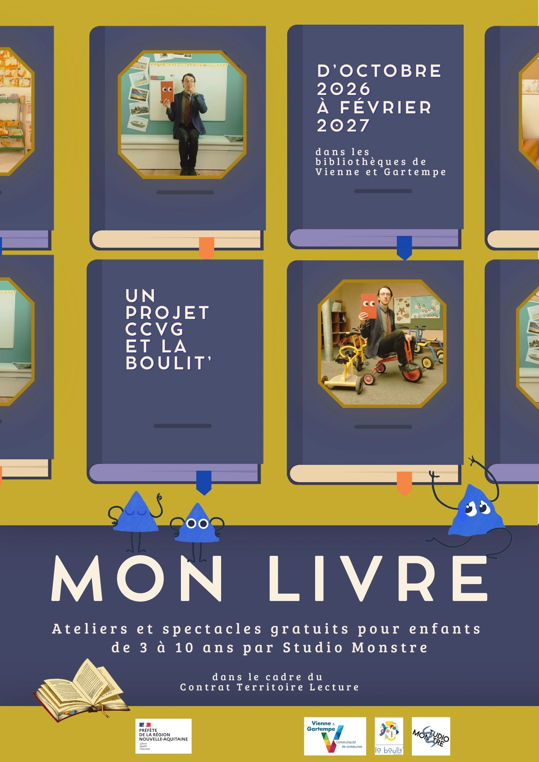 Atelier médiation "Mon Livre"