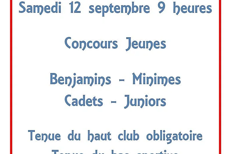 Pétanque : concours jeunes