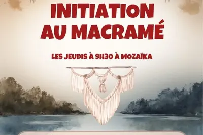 ATELIER D’INITIATION AU MACRAMÉ