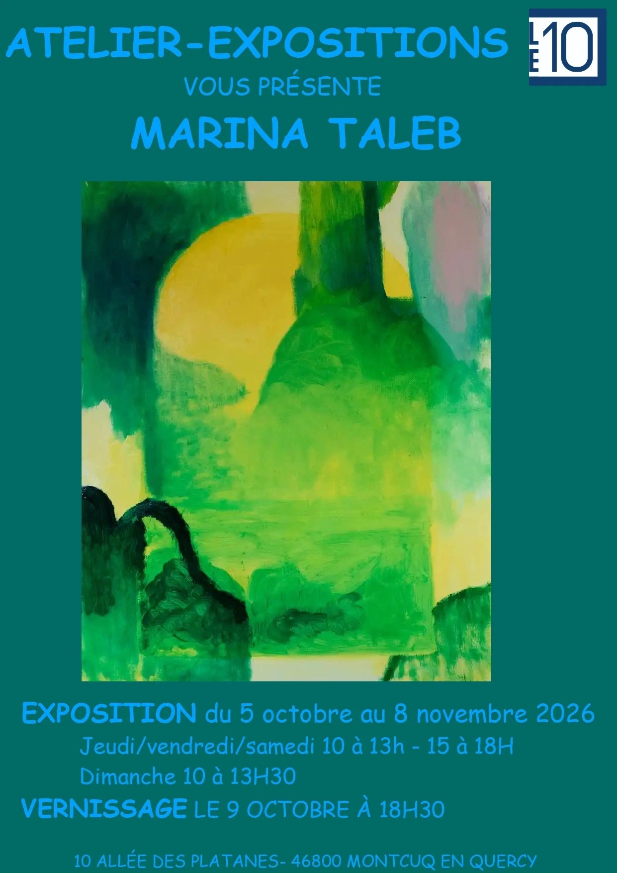 Exposition de Marina Taleb