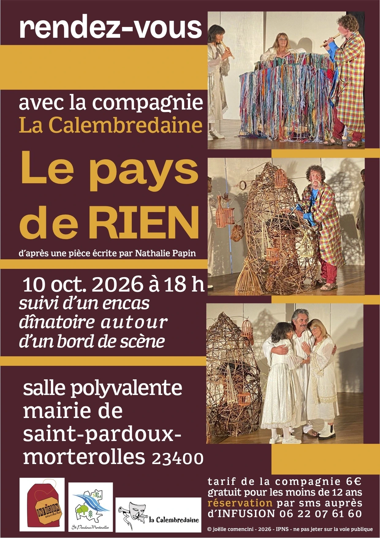 Le pays de rien, compagnie La Calembredaine