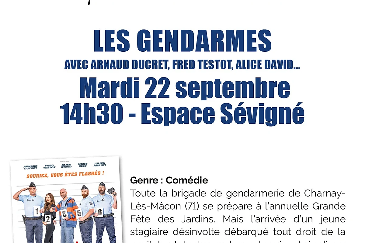 Ciné Seniors - Les gendarmes