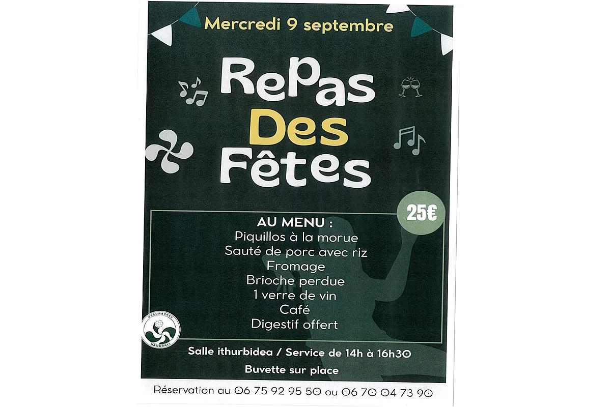 Repas des fêtes