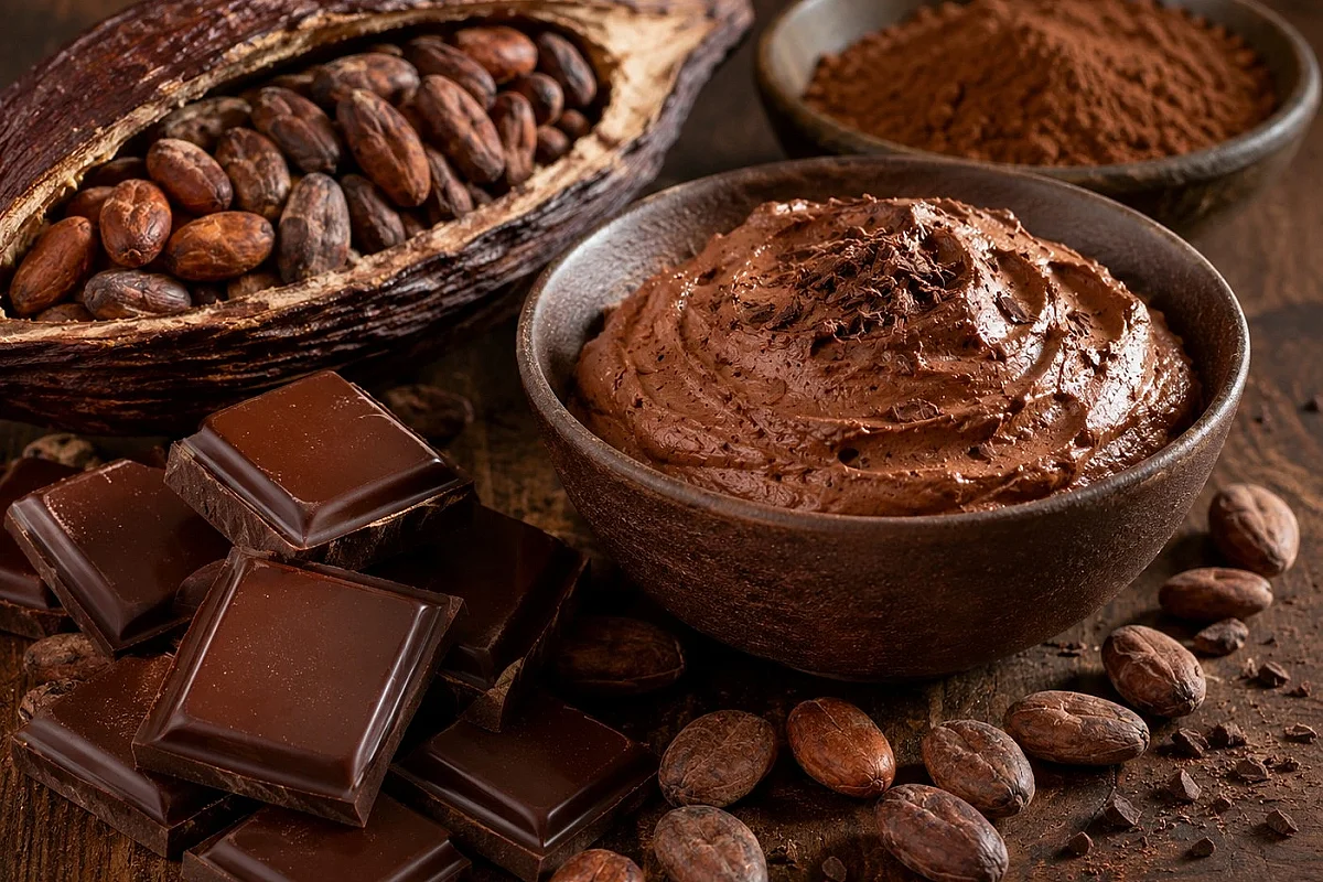 MOUSSE ET CHOCOLAT.