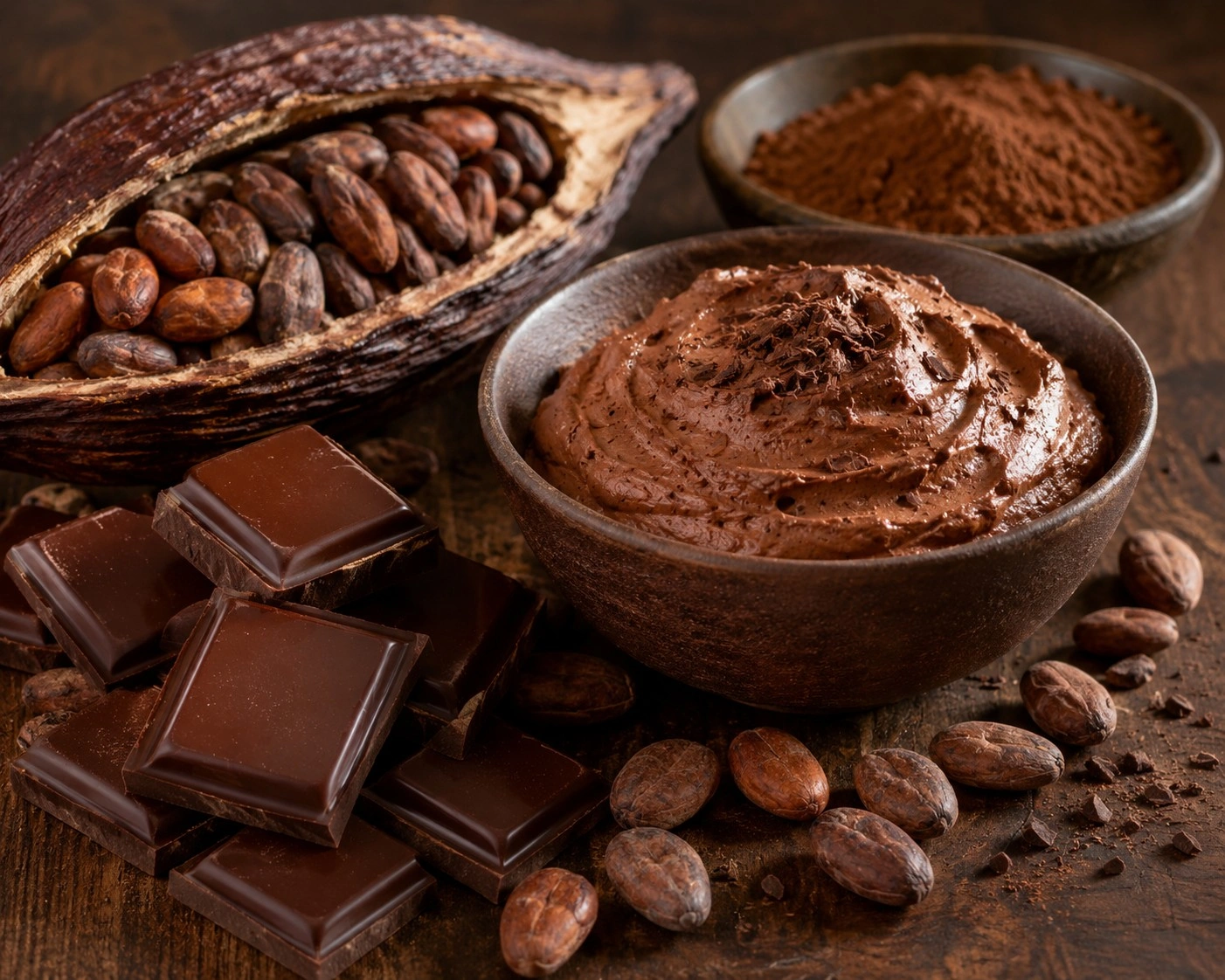 MOUSSE ET CHOCOLAT.