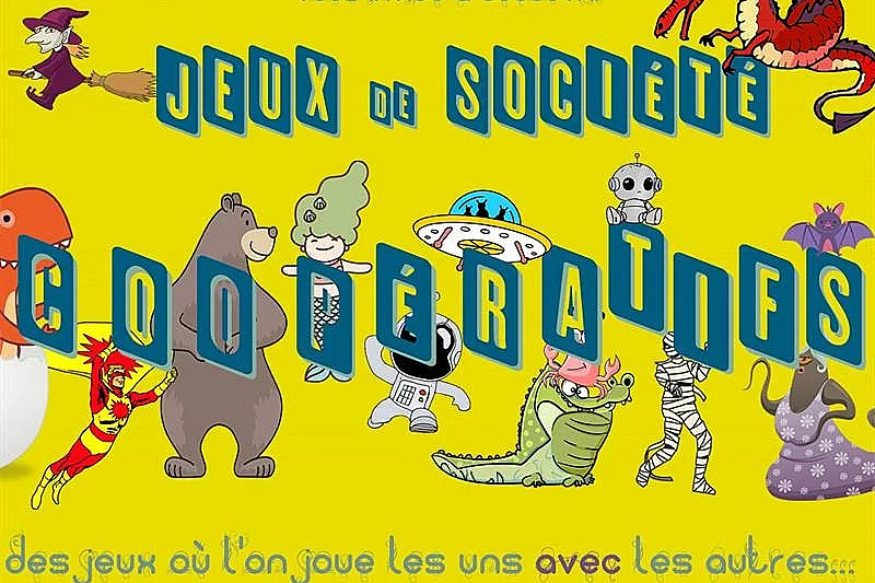 Après-midis jeux de société coopératifs