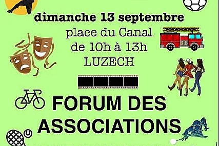 Forum des associations à Luzech
