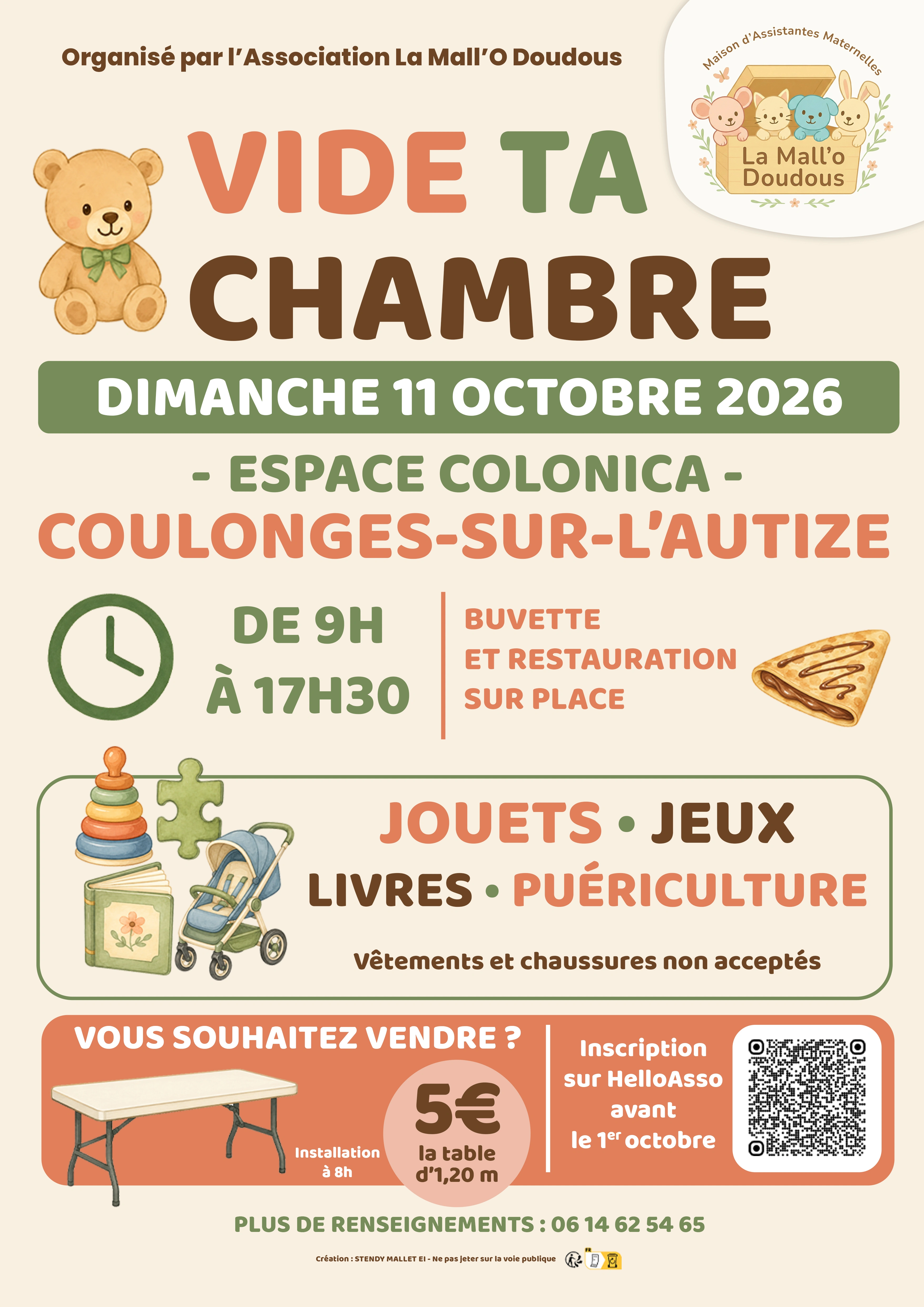 Vide ta chambre