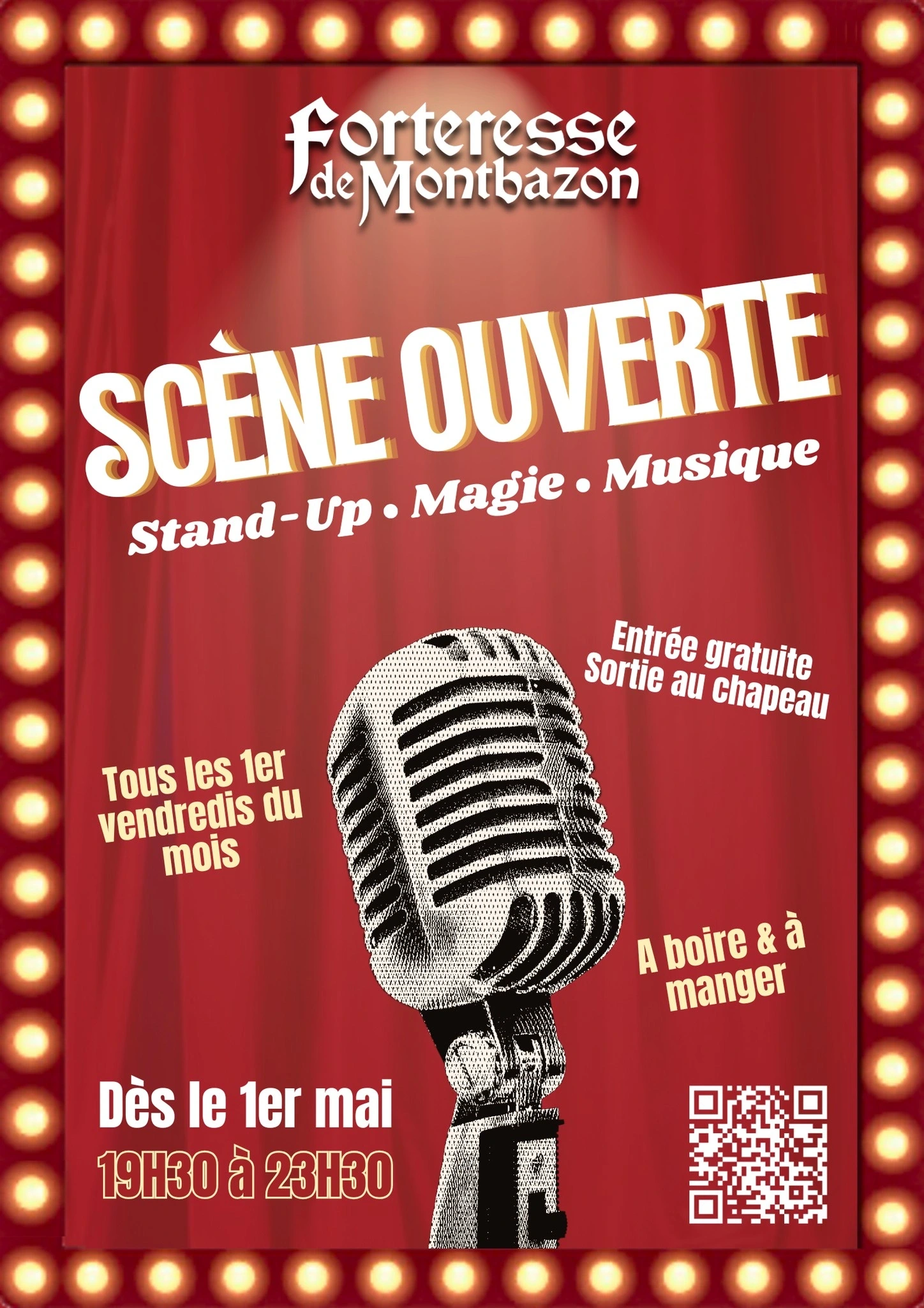 Scènes ouvertes à la Forteresse de Montbazon