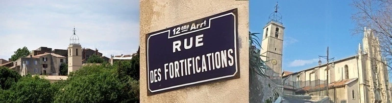 Balade avec Blanche à Saint-Julien, ancien village fortifié avec vestiges 