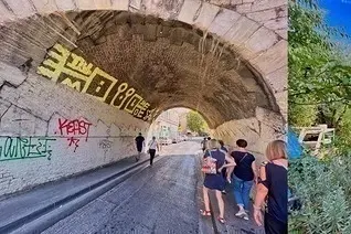 Balade jusqu'à la Belle de Mai avec Yvon : Gare St Charles, caserne du Muy, 