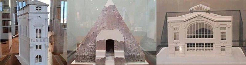 Visite de l'exposition "L’art et la matière : maquettes marseillaises" 