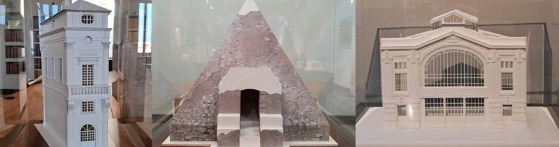 Visite de l'exposition "L’art et la matière : maquettes marseillaises" 