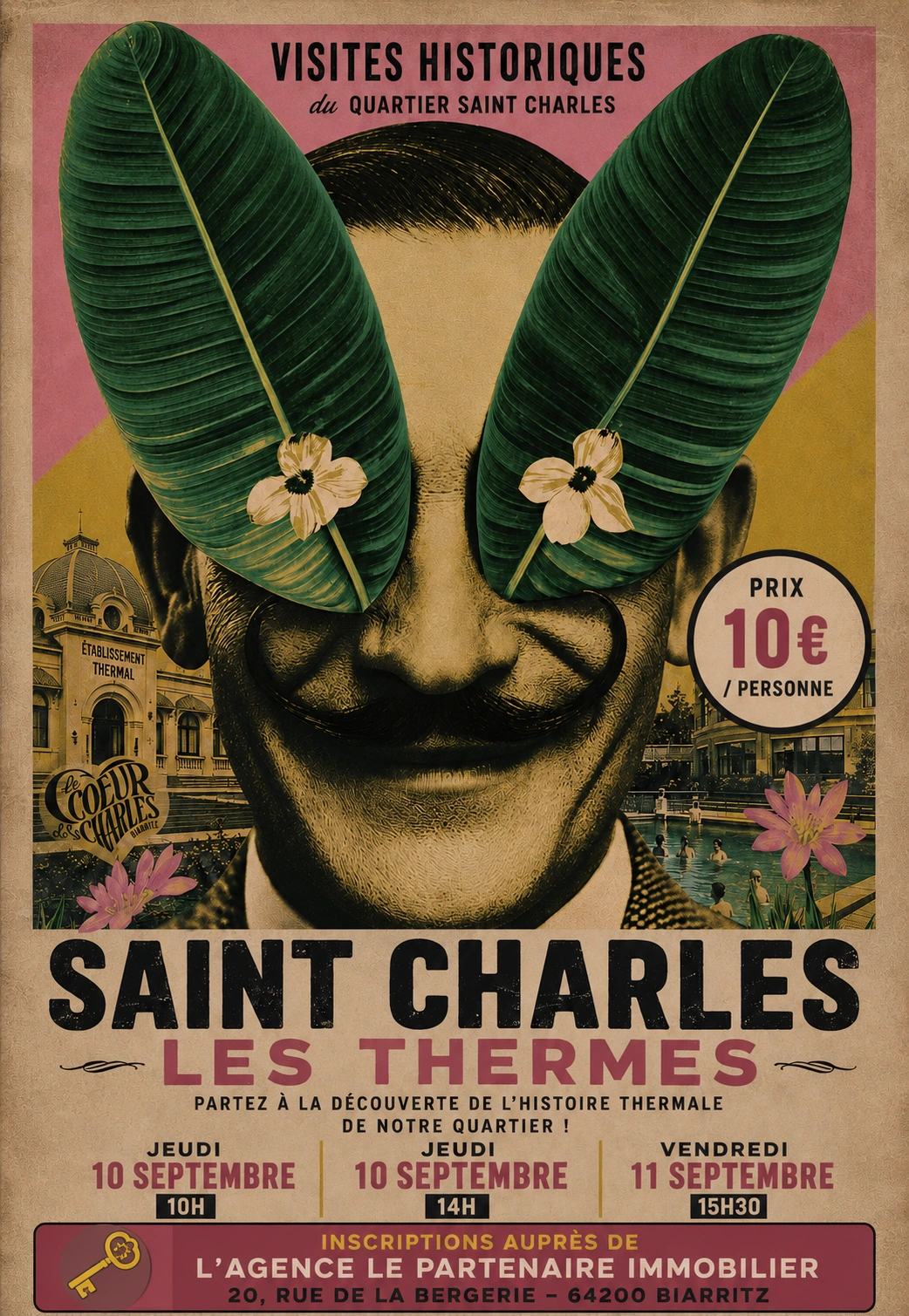 Visites historiques du quartier Saint-Charles : Saint Charles Les Thermes
