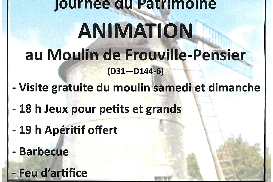 Fête du moulin de Frouville-Pensier