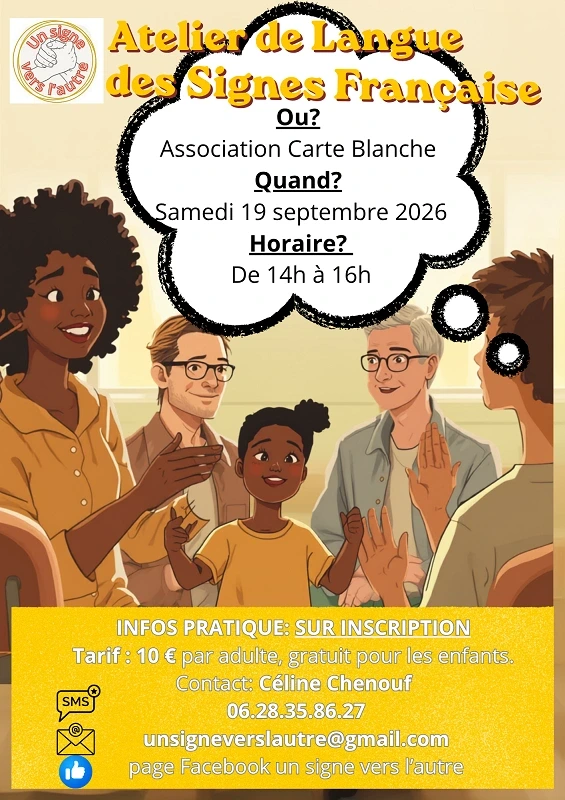 Découverte de la langue des signes