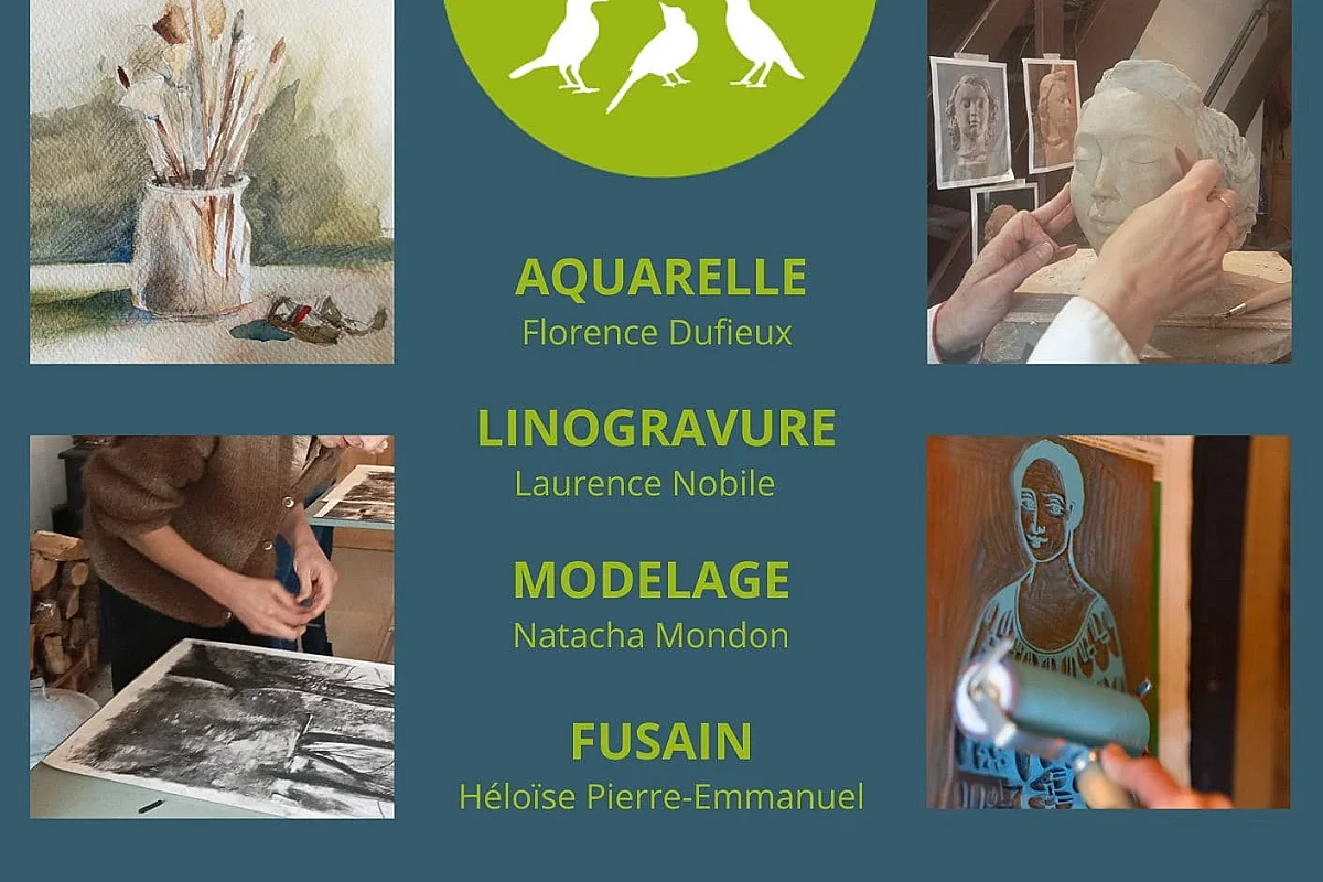 Atelier Arbres au fusain avec Héloïse Pierre-Emmanuel