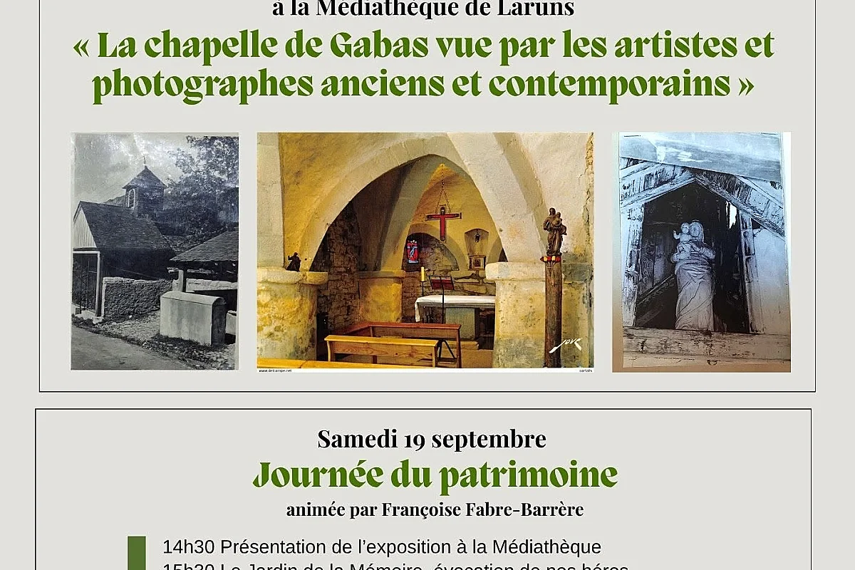 Exposition : La Chapelle de Gabas vue par les artistes peintres et photographes anciens et contemporains
