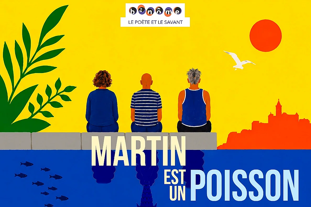 Théâtre de sciences binôme : Martin est un poisson
