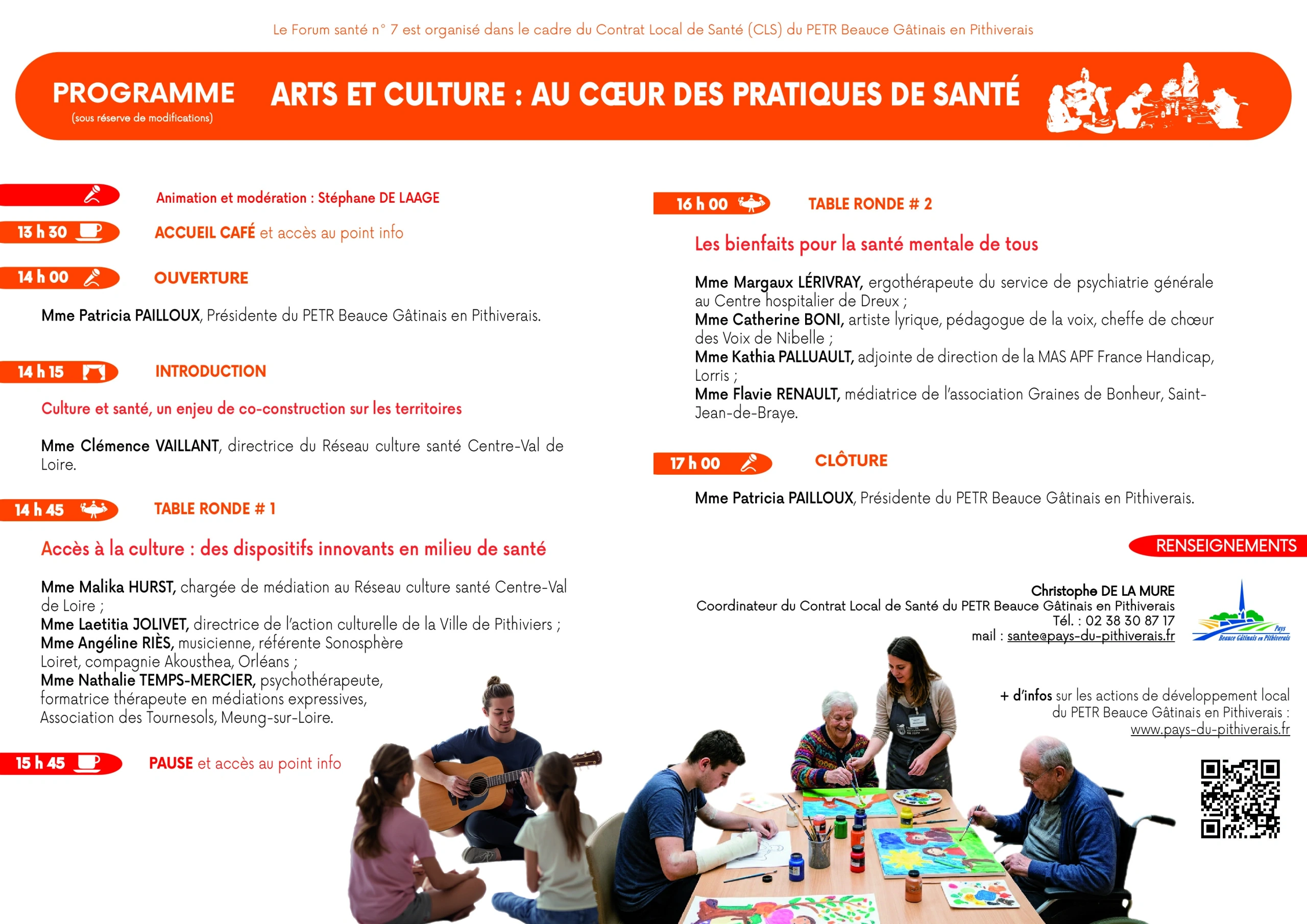7e Forum santé : "Arts et culture : au coeur des pratiques de santé"