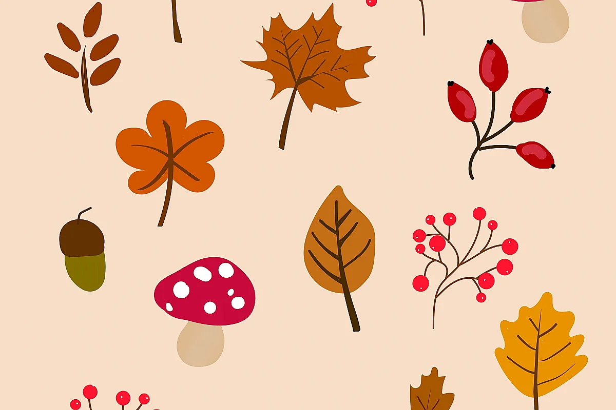 Décorons la médiathèque : automne
