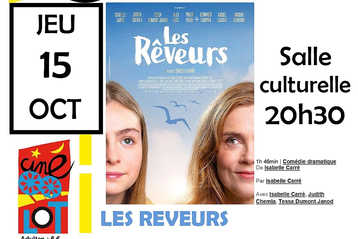 Ciné-Lot : "Les Rêveurs" à Granéjouls
