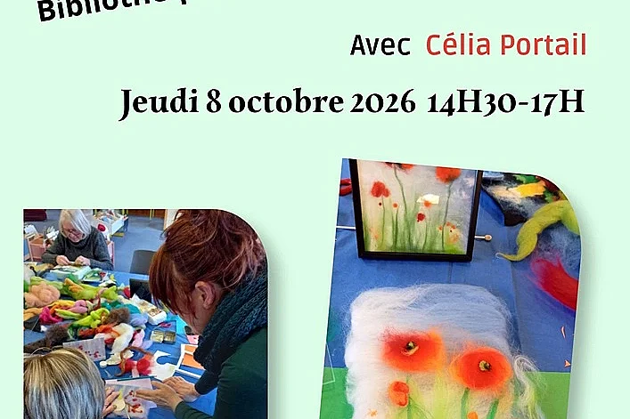 Atelier seniors : Laine cardée