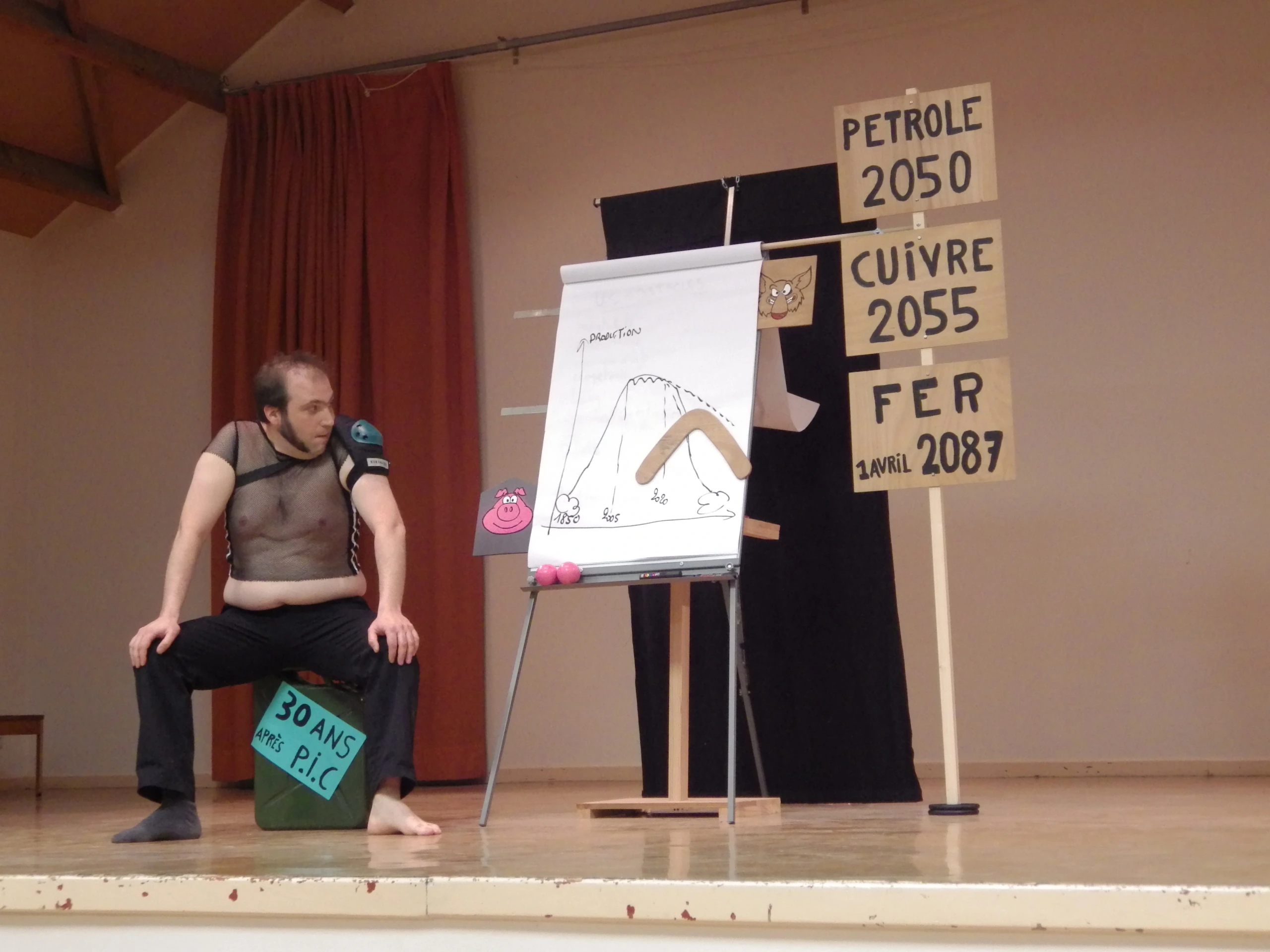 Mois de l'architecture Monts et Barrages - Conférence gesticulée : “Le mensonge des 3 petits cochons”