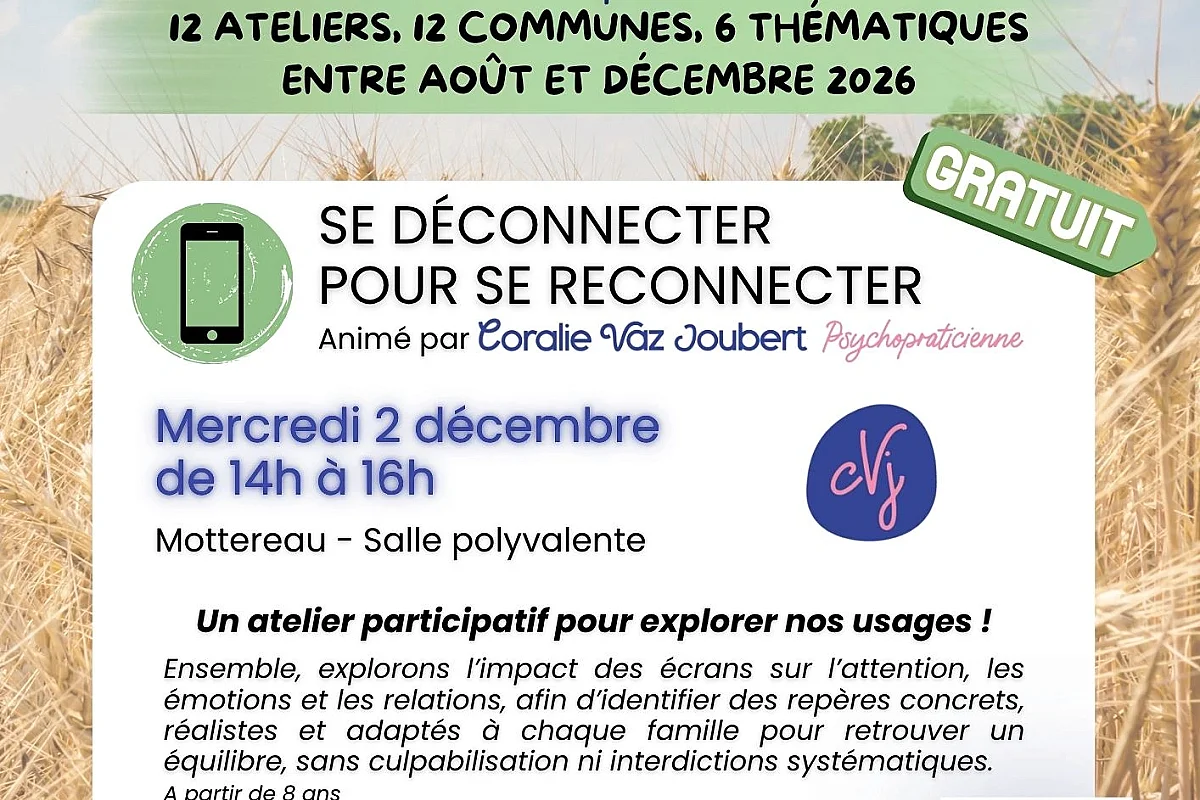 Atelier "Faire Famille en Beauperchois" : Se déconnecter pour se reconnecter