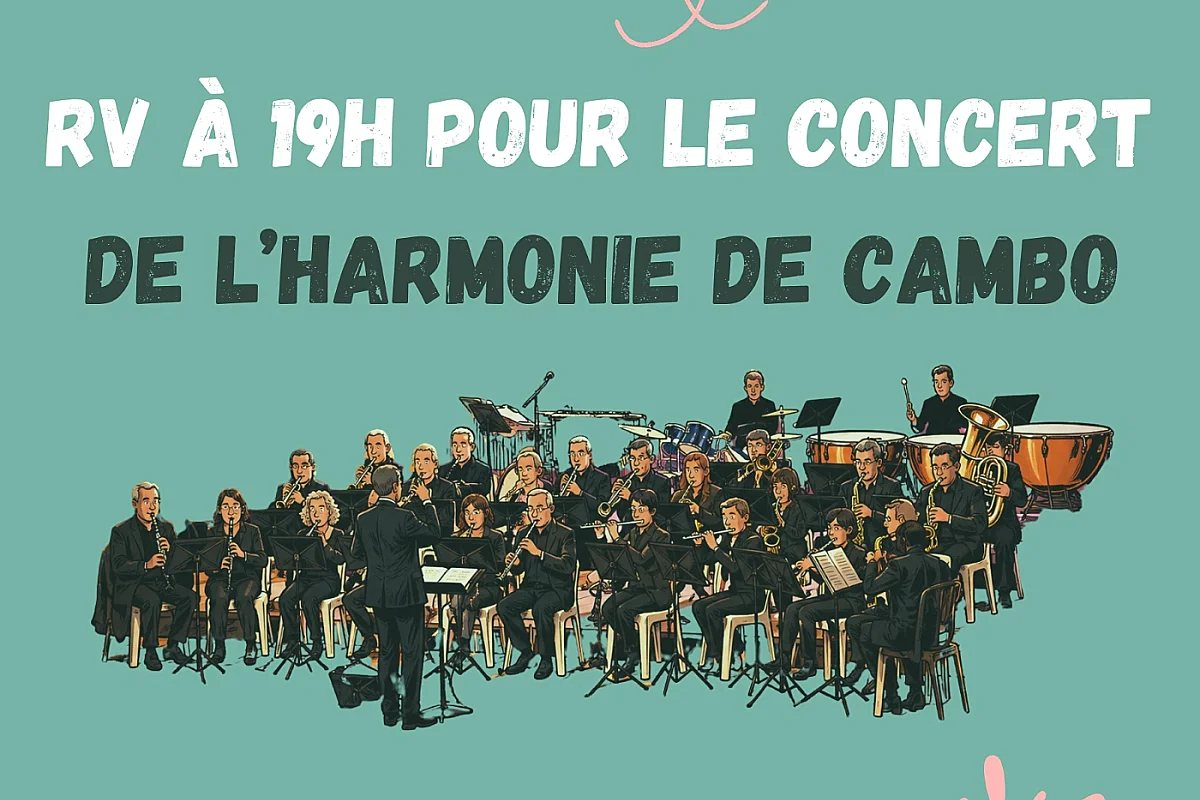Concert de l'harmonie de la Fête du gâteau basque