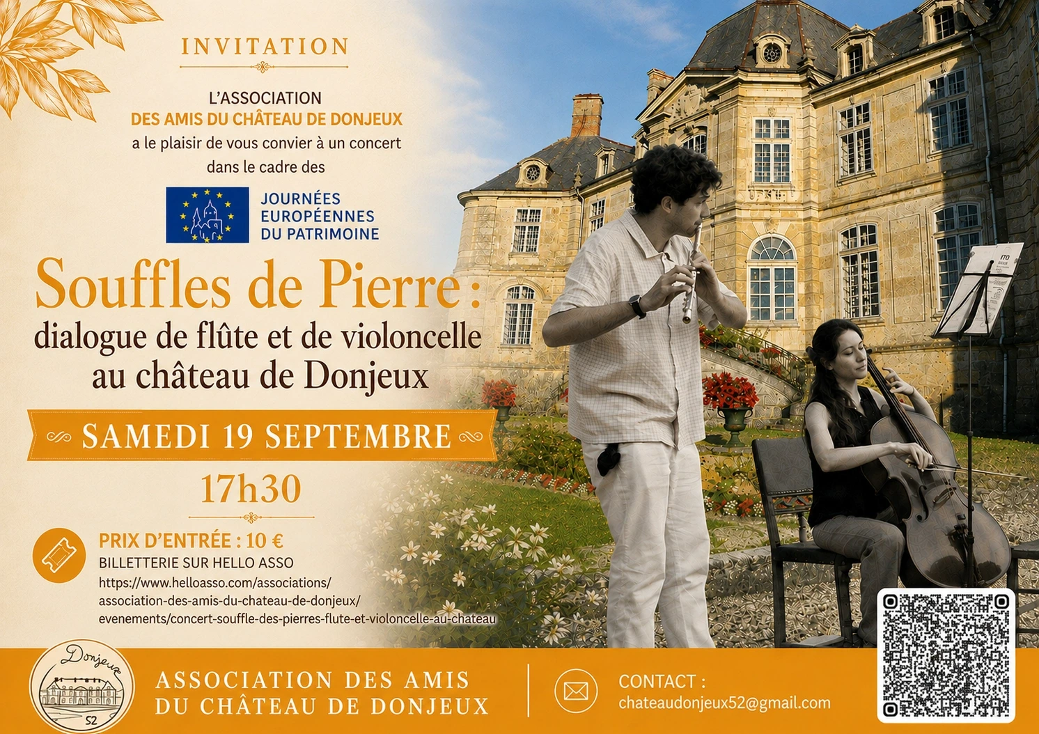 journée européenne du patrimoine - Château de Donjeux