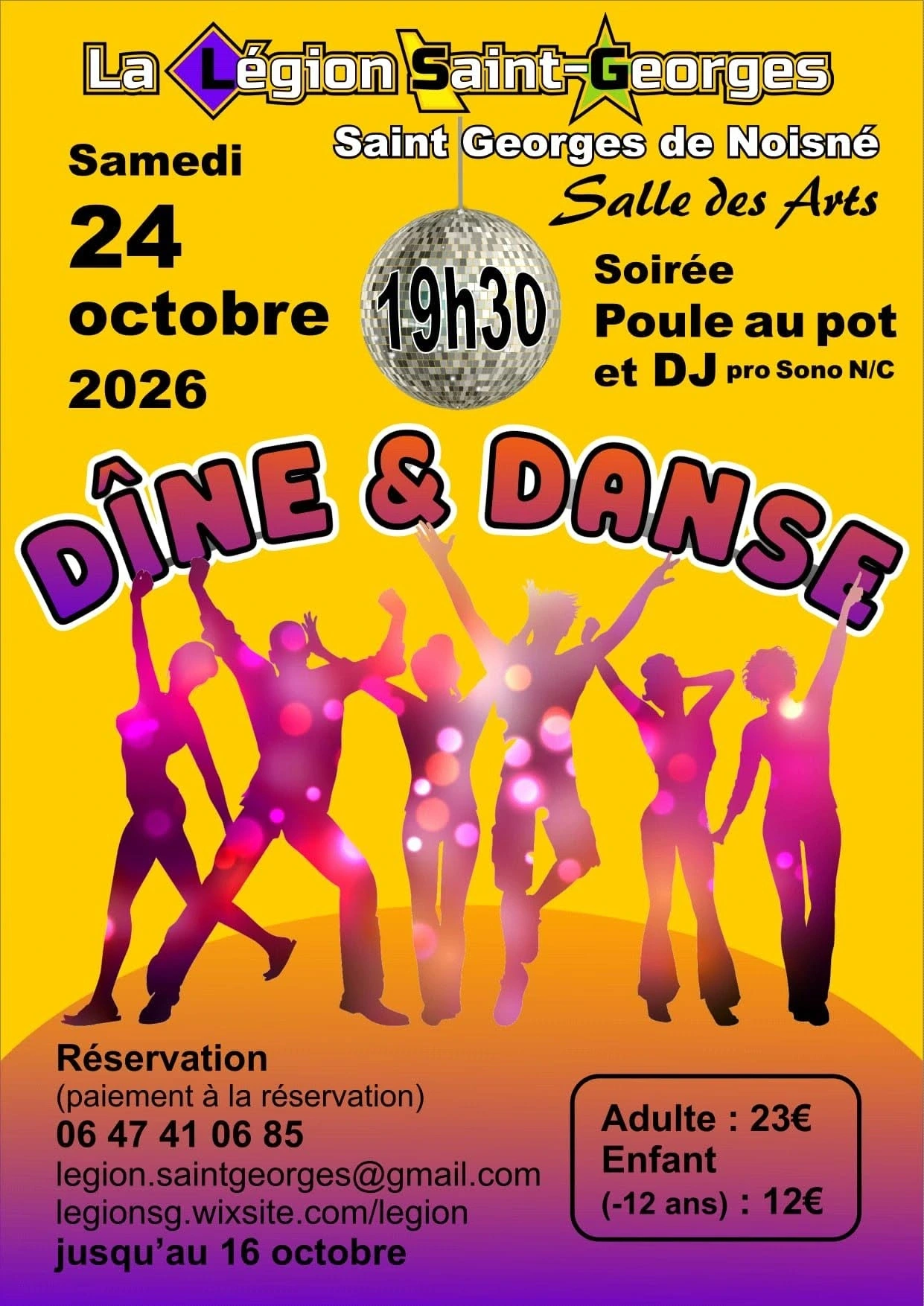 Soirée poule au pot avec DJ