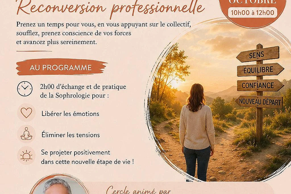 Cercle de sophrologie - Thème Reconversion professionnelle