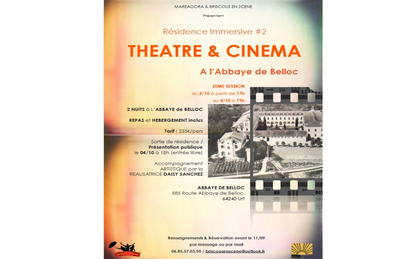 Résidence immersive : Théâtre et Cinéma