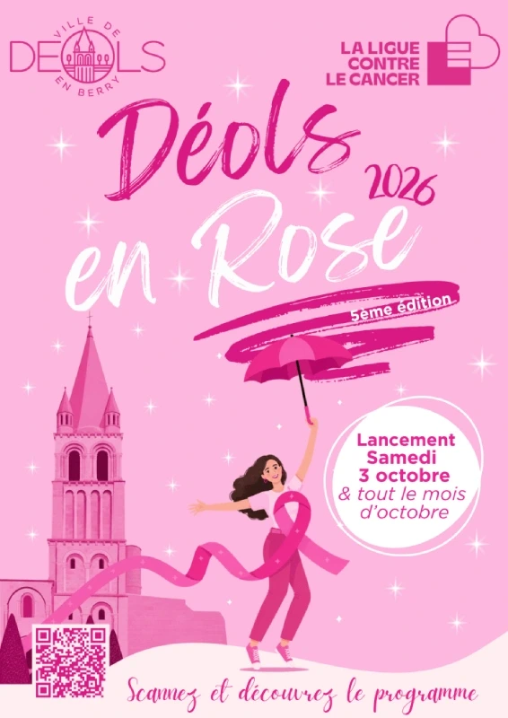 Déols en rose