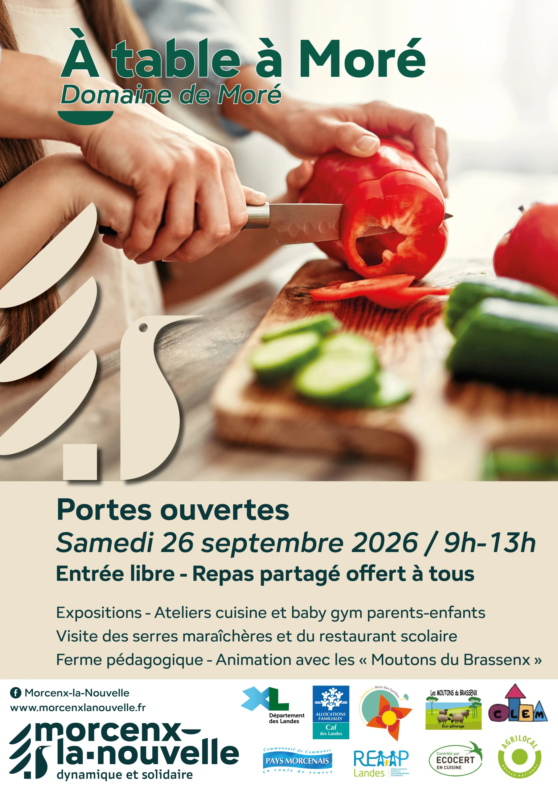 Portes Ouvertes - "À table à Moré"