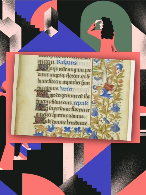Journées Européennes du Patrimoine > Levez les yeux ! Découverte de la calligraphie et de l'enluminure