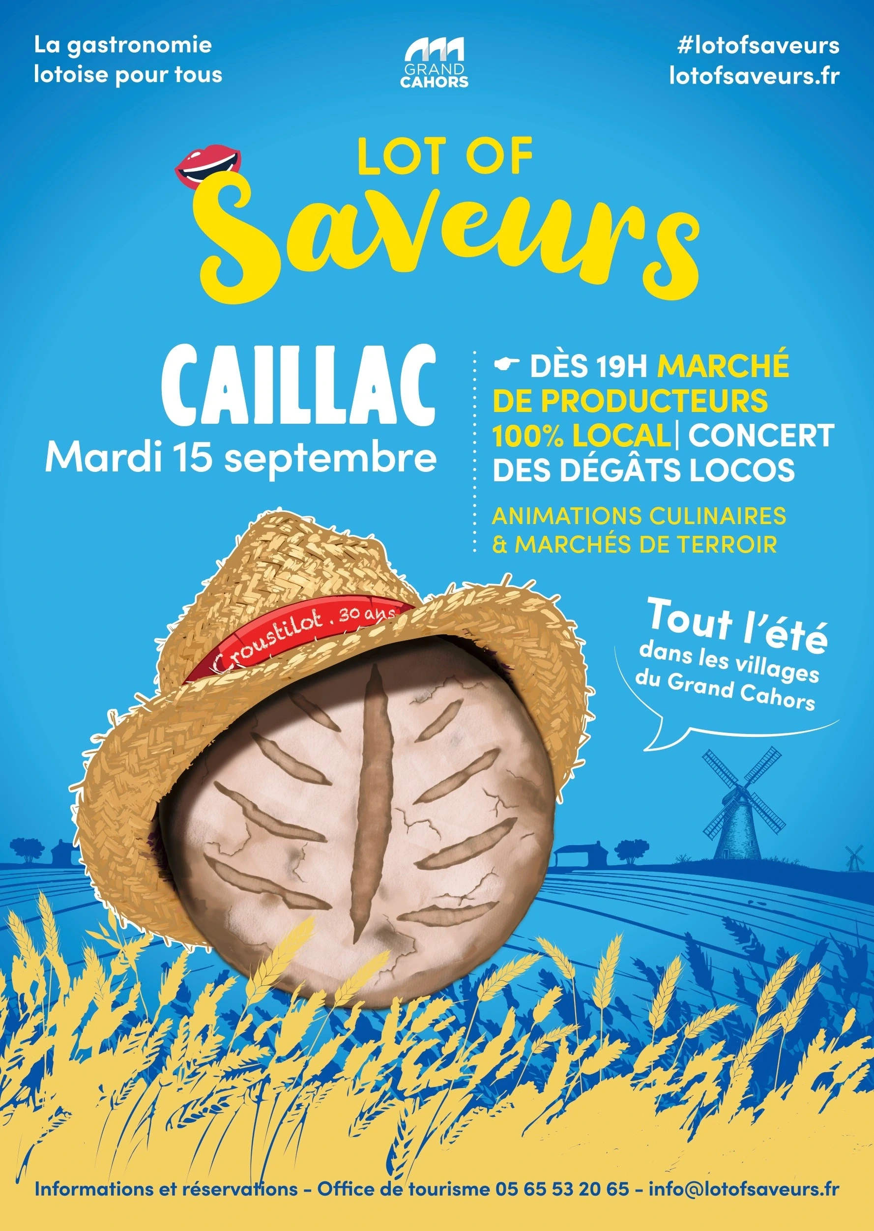 Lot Of Saveurs : marché gourmand à Caillac