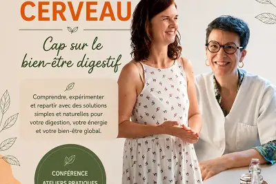 Afterwork : au top pour la rentrée - Digestion, microbiote et mieux-être global. Conférence, ateliers et dégustations..