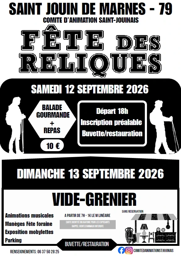 La fête des reliques : grand vide-grenier