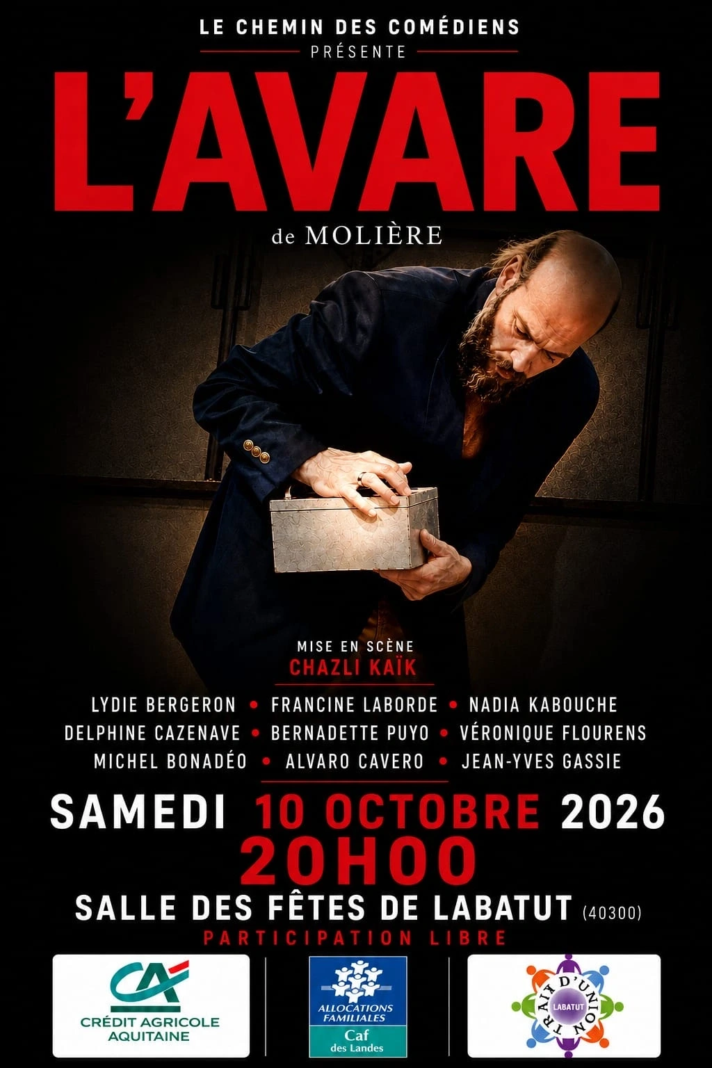L'Avare représentation théâtrale
