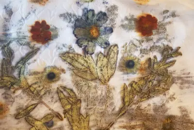 Ecoprint: Stage d’initiation aux couleurs et empreintes végétales sur textile de coton - Stage de 6h
