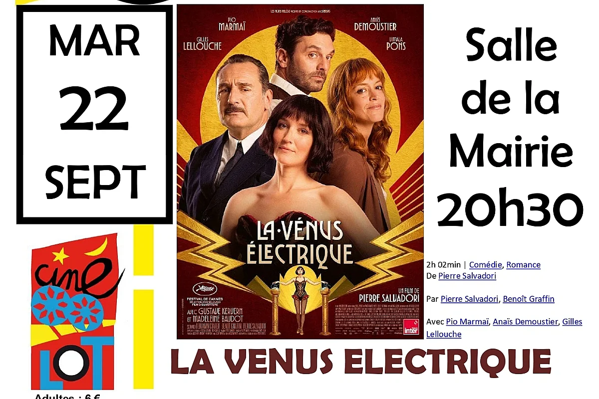 Ciné-Lot : "La venus électrique"