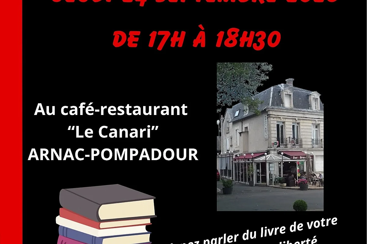 Cercle de lecture à la brasserie "Le Canari"
